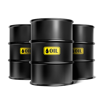 Black oil barrels